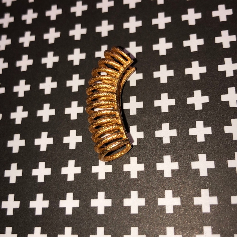 Super Awesome Handmade Gold Coated Metal Ear Cuff
